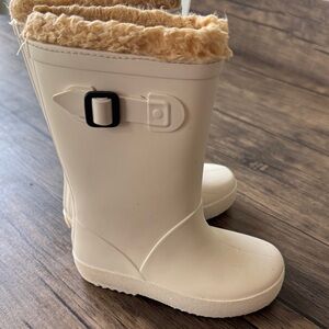 Igor France Cream Fur-Lined Boots